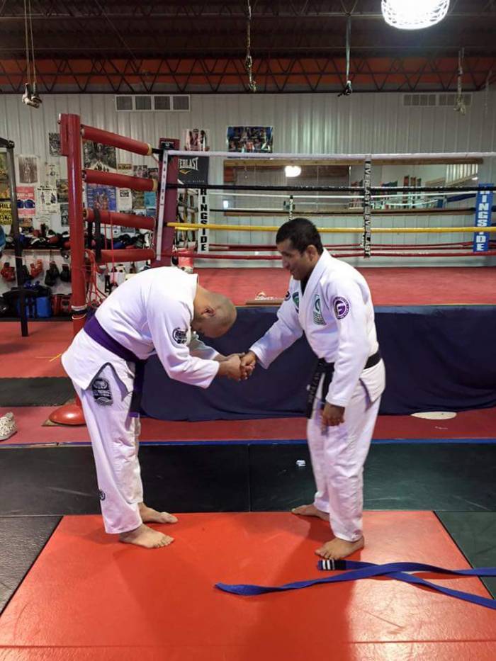 Purple belt · December 17, 2015 · Promoted by Suyan Queiroz
