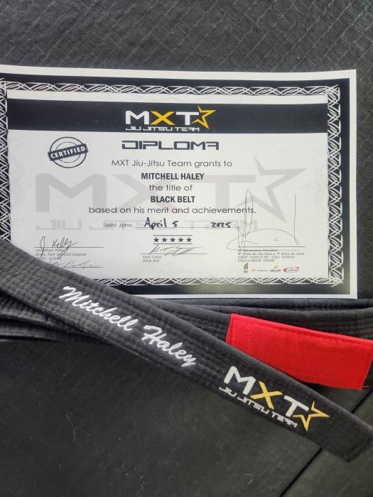 Black belt · April 5, 2025 · Promoted by Professor Max Trombini