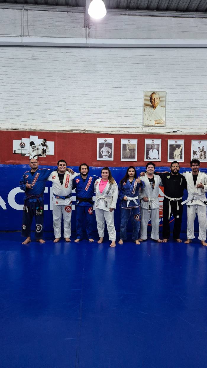How I am now at brown belt with my class group at 5:30 am.