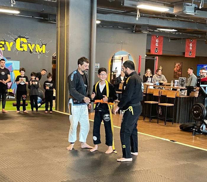 Orange belt · April 12, 2025 · Promoted by Devran Umut Tuzla