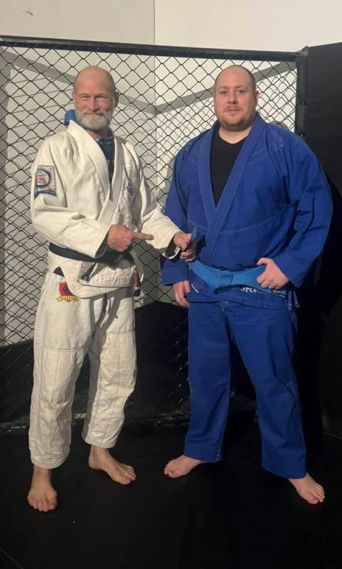 Blue belt · January 24, 2025 · Promoted by Paul Joyner