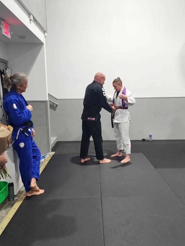 Brown belt · November 16, 2024 · Promoted by Matt Thompson