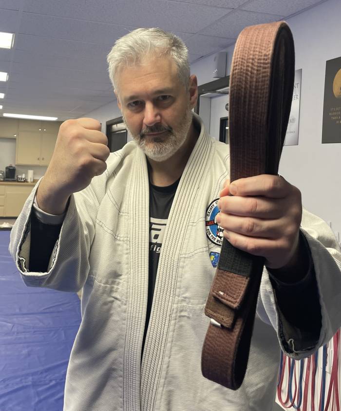 Brown belt · March 9, 2024 · Promoted by William Jones