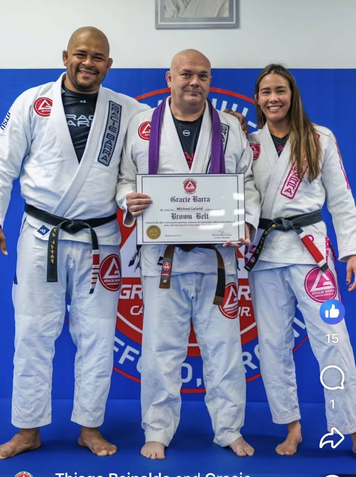 Brown belt · April 12, 2025 · Promoted by Thiago Reinaldo de Souza