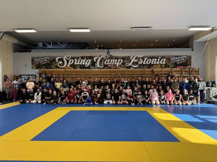 Attended BJJ Globetrotters Spring Camp in Tallinn Estonia. 14 April to 19 April 2025.