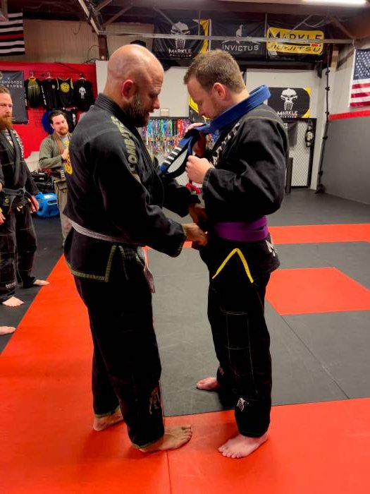 Purple belt · October 10, 2022 · Promoted by James Markle