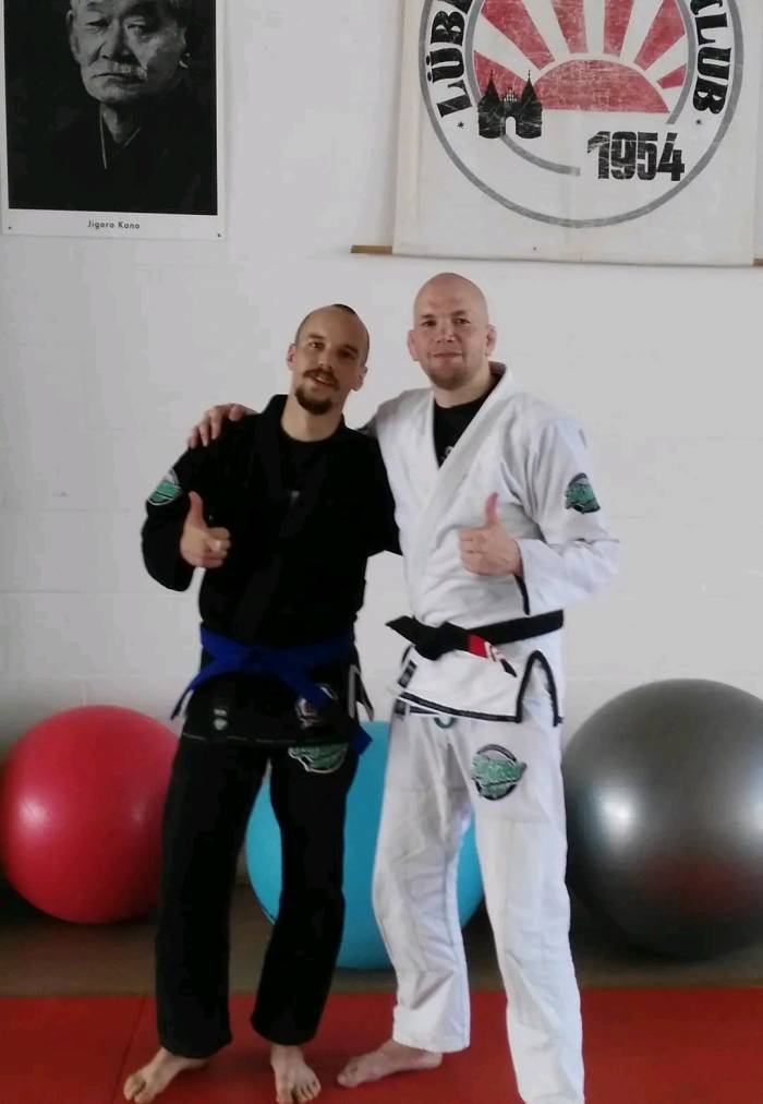Blue belt · July 23, 2016 · Promoted by Mario Stapel