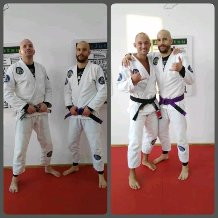 Purple belt · September 1, 2018 · Promoted by Mario Stapel