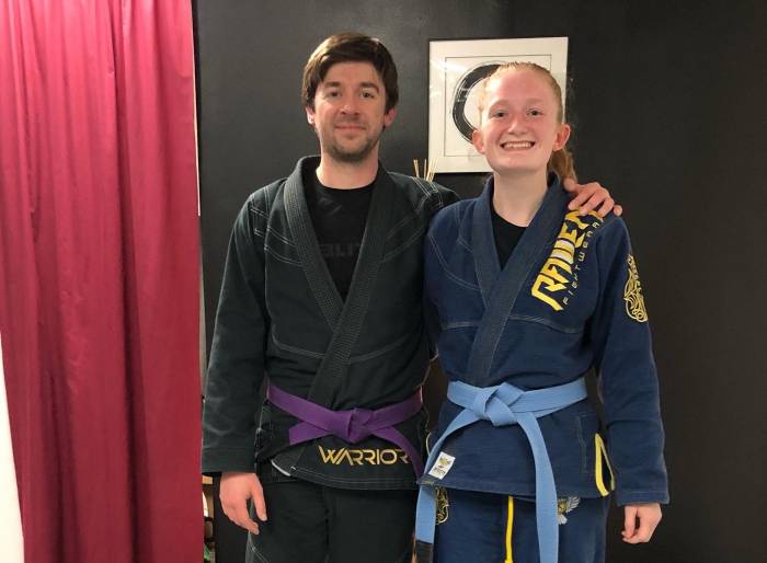 Blue belt · December 14, 2021 · Promoted by Garth Perkins
