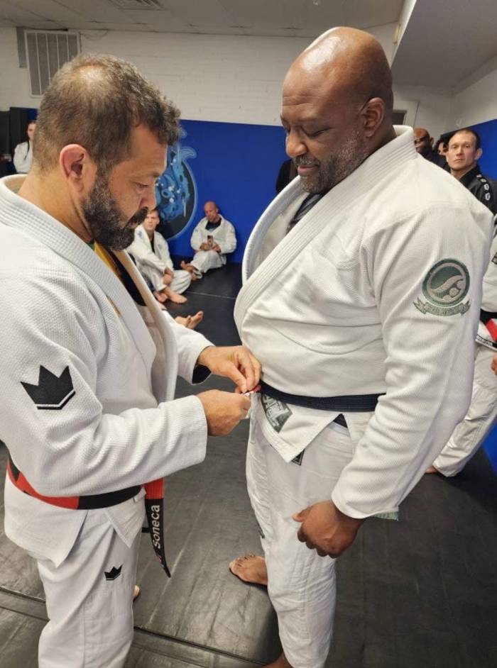 Black belt 2nd degree · January 17, 2025 · Promoted by Helio “Soneca” Moreira