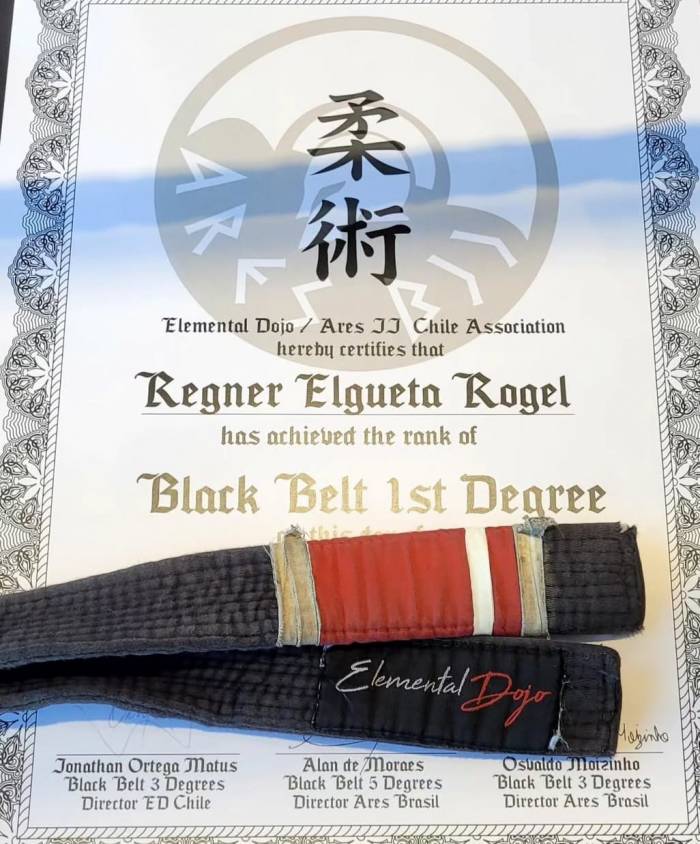 Black belt 1st degree · January 8, 2025 · Promoted by Osvaldo Queixinho Moizinho