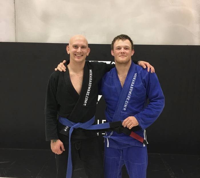 Blue belt · November 1, 2017 · Promoted by Tommy Langaker