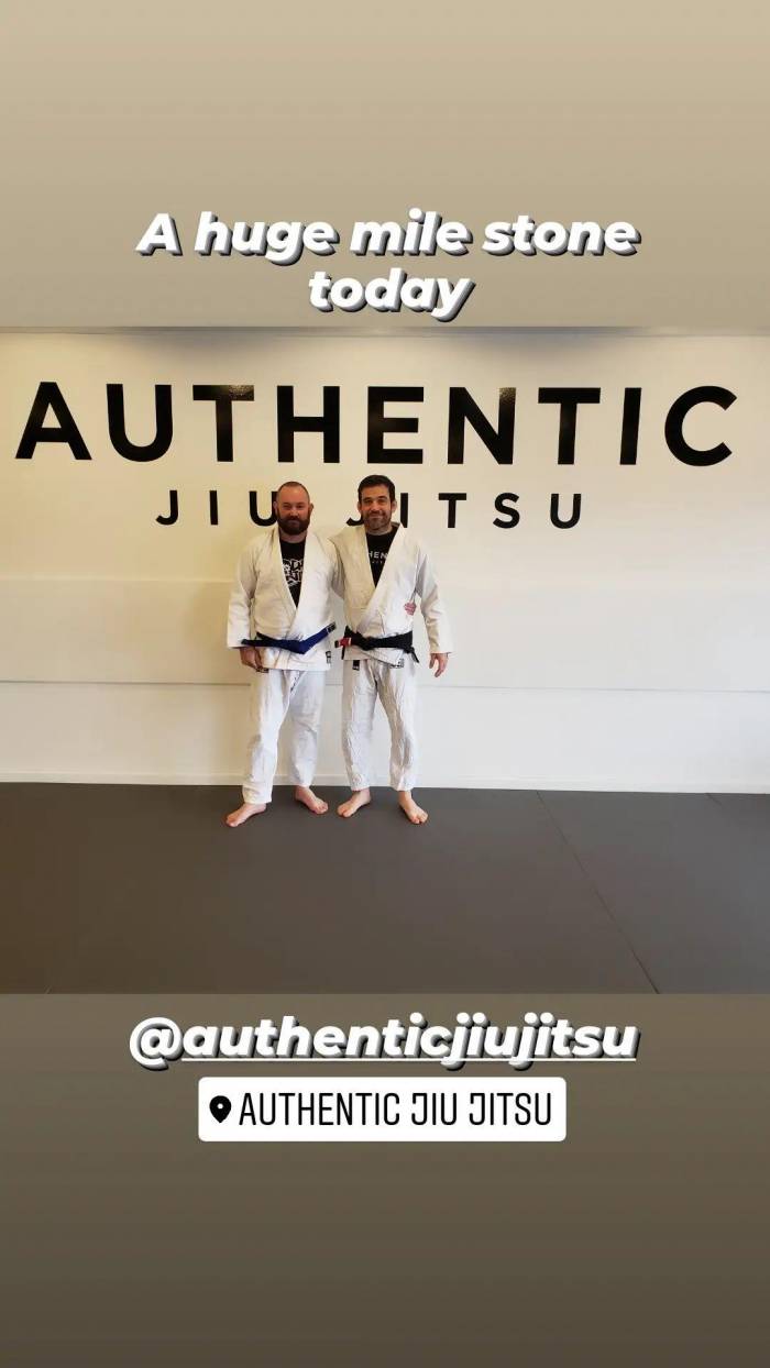 Blue belt · December 18, 2021 · Promoted by Benjamin Kool