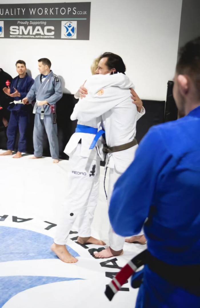 Blue belt · February 3, 2025 · Promoted by Thomas helenson