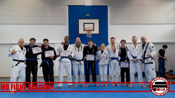 Blue belt · November 17, 2024 · Promoted by Marc Stappers