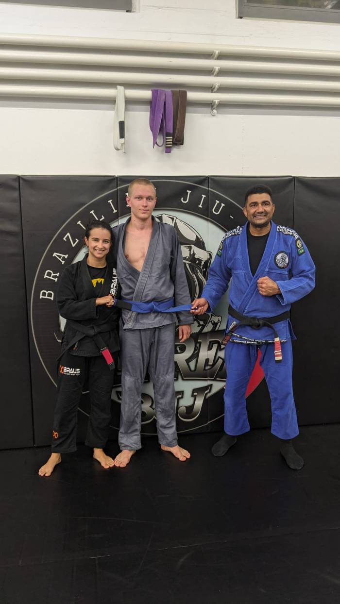 Blue belt · September 15, 2021 · Promoted by Alberto Ferrer
