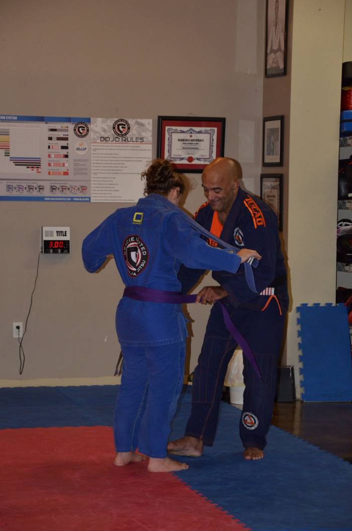 Purple belt · August 27, 2015 · Promoted by Rafael Ellwanger