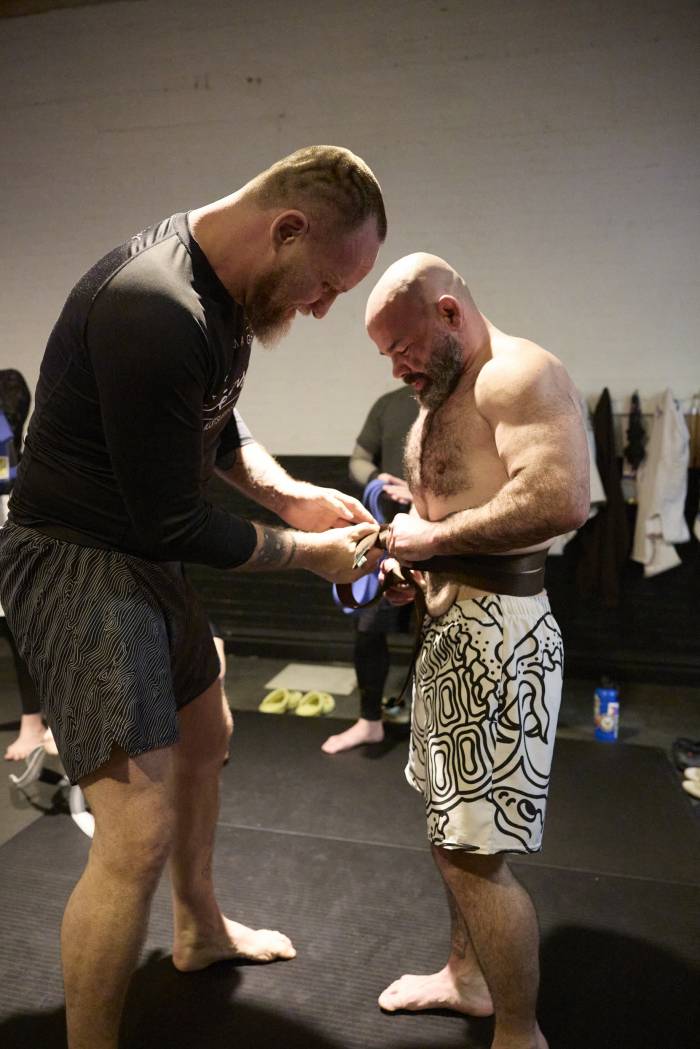 Brown belt · April 19, 2025 · Promoted by PJ  Bekanich