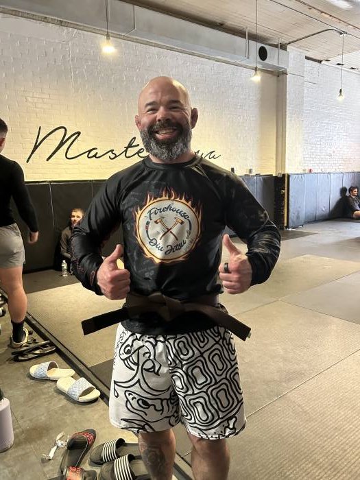 Brown belt · April 19, 2025 · Promoted by PJ  Bekanich