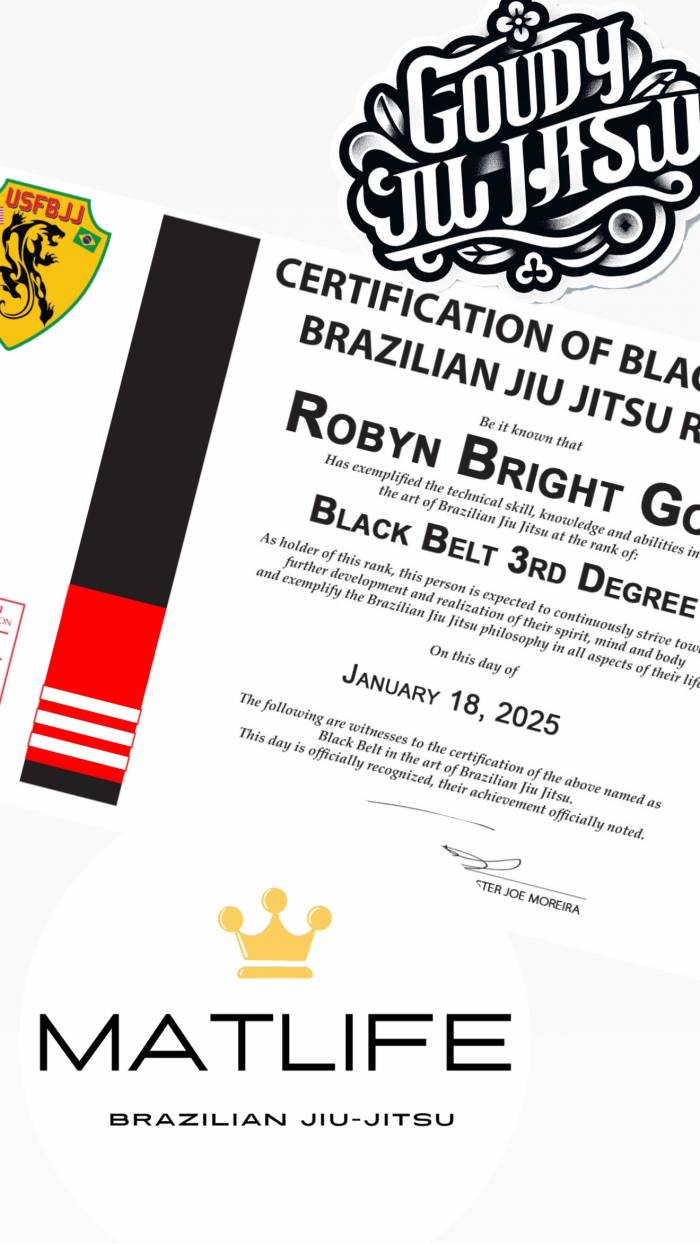 Black belt 3rd degree · January 18, 2022 · Promoted by Master Joe Moreira