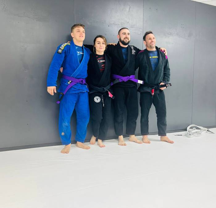 Purple belt · December 3, 2024 · Promoted by Richard Briggs & Edyta
