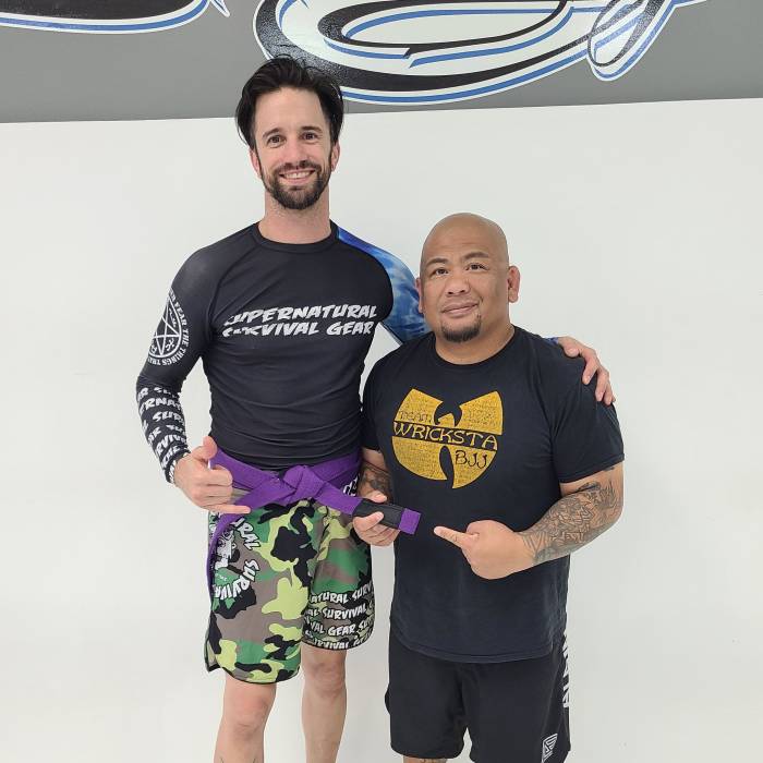 Purple belt · June 12, 2024 · Promoted by Wrick Tomas
