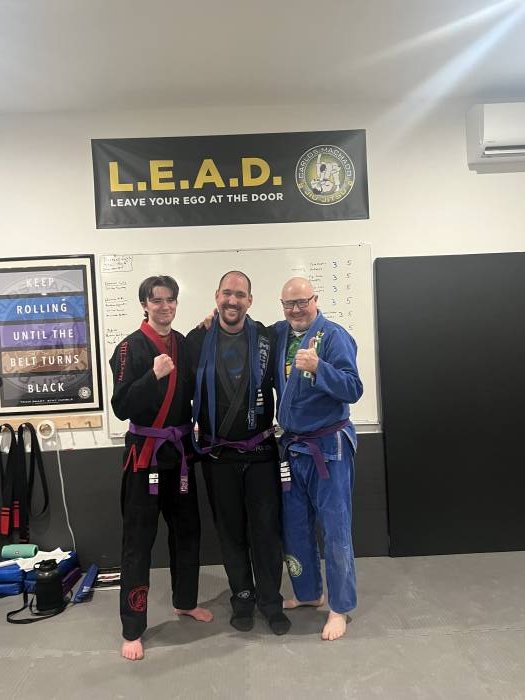 Purple belt · November 8, 2024 · Promoted by Jed Lewis