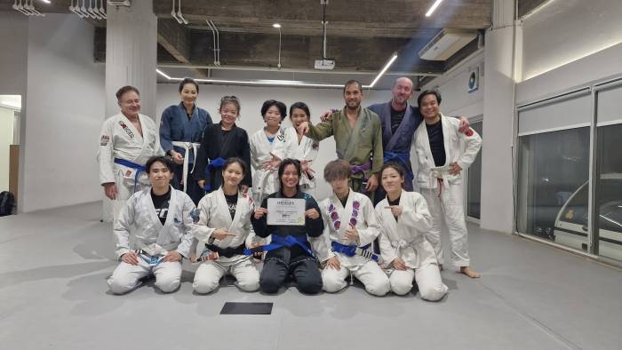 Blue belt · July 1, 2024 · Promoted by Emma Xiong