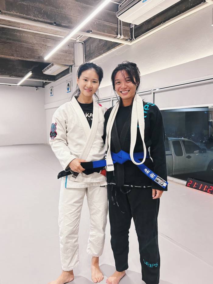Blue belt · July 1, 2024 · Promoted by Emma Xiong