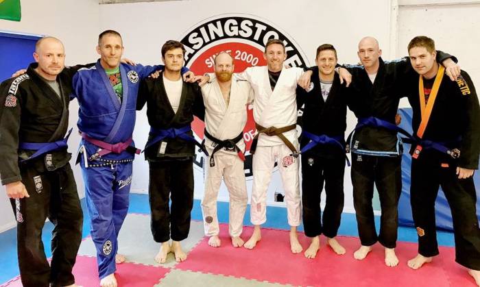 Blue belt · June 26, 2017 · Promoted by Kevin Hall
