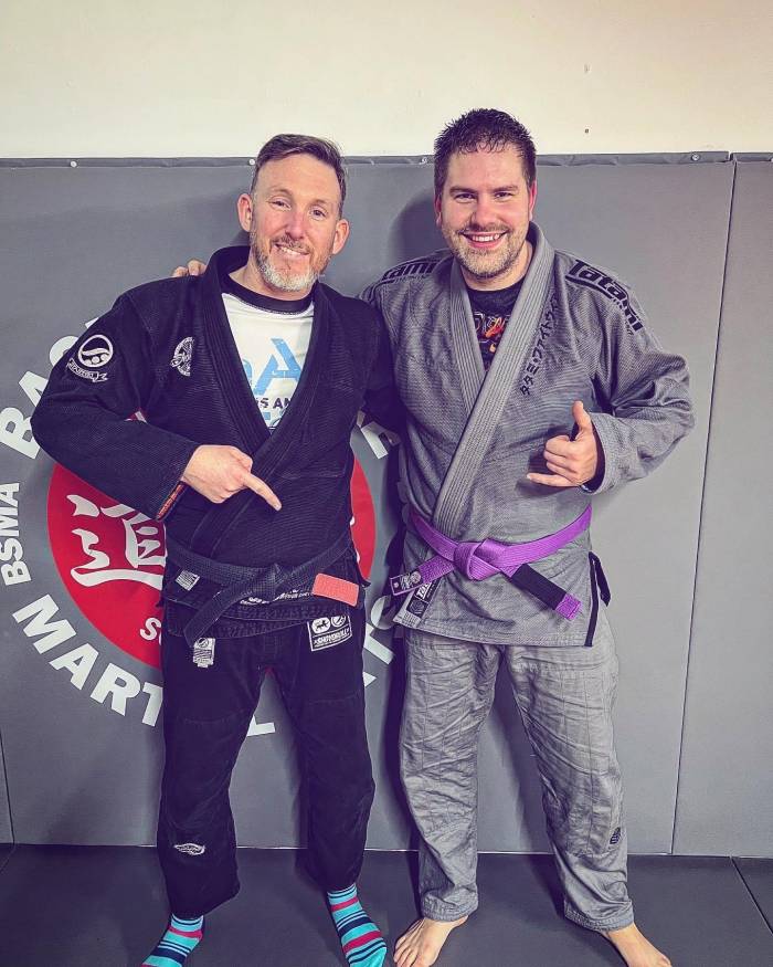 Purple belt · February 28, 2022 · Promoted by Kevin Hall