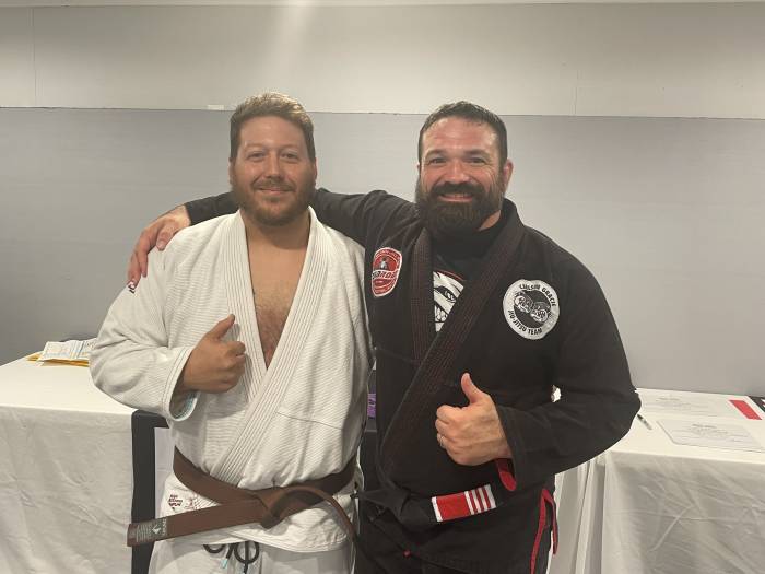 Brown belt · November 1, 2024 · Promoted by Derric