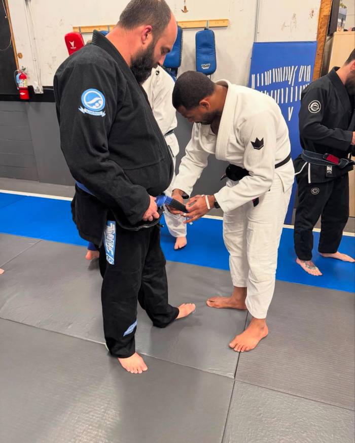 Blue belt · September 15, 2021 · Promoted by Kurt Pellegrino