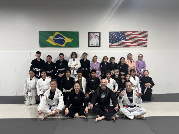 Teens class is always a blast.