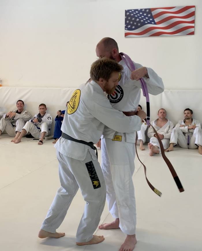 Brown belt · June 15, 2019 · Promoted by Nicholas Stefan