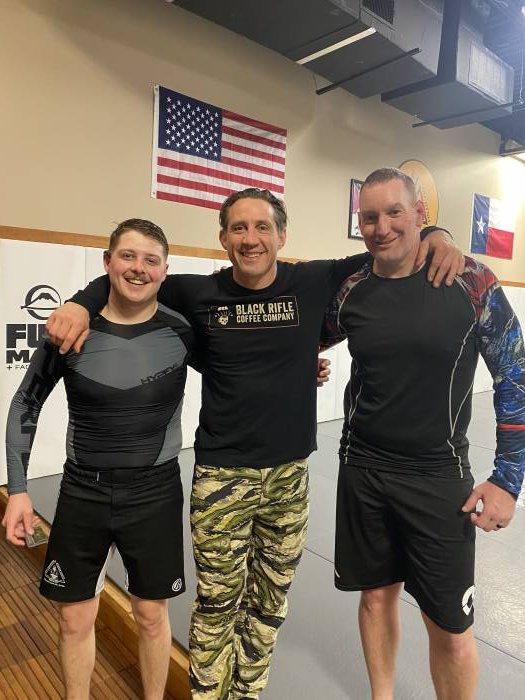 Drop in class at Tim Kennedy’s gym.