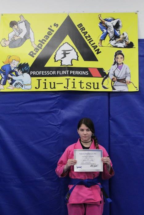 Blue belt · April 8, 2025 · Promoted by Flint Perkins