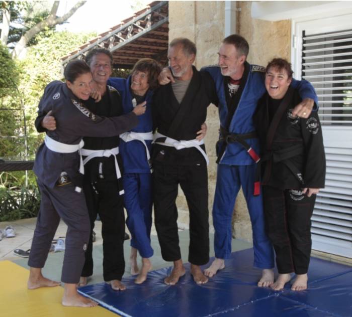Greybeard Over 60s BJJ group (with the odd 50 something   ;-)