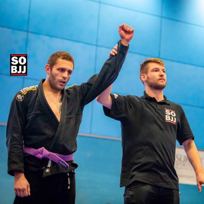 Purple belt · December 16, 2017 · Promoted by Andy Roberts