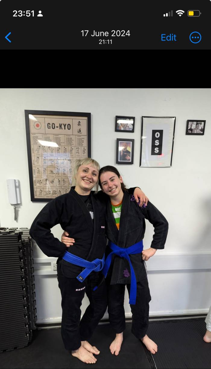 Blue belt · January 16, 2023 · Promoted by Aaron Pashley