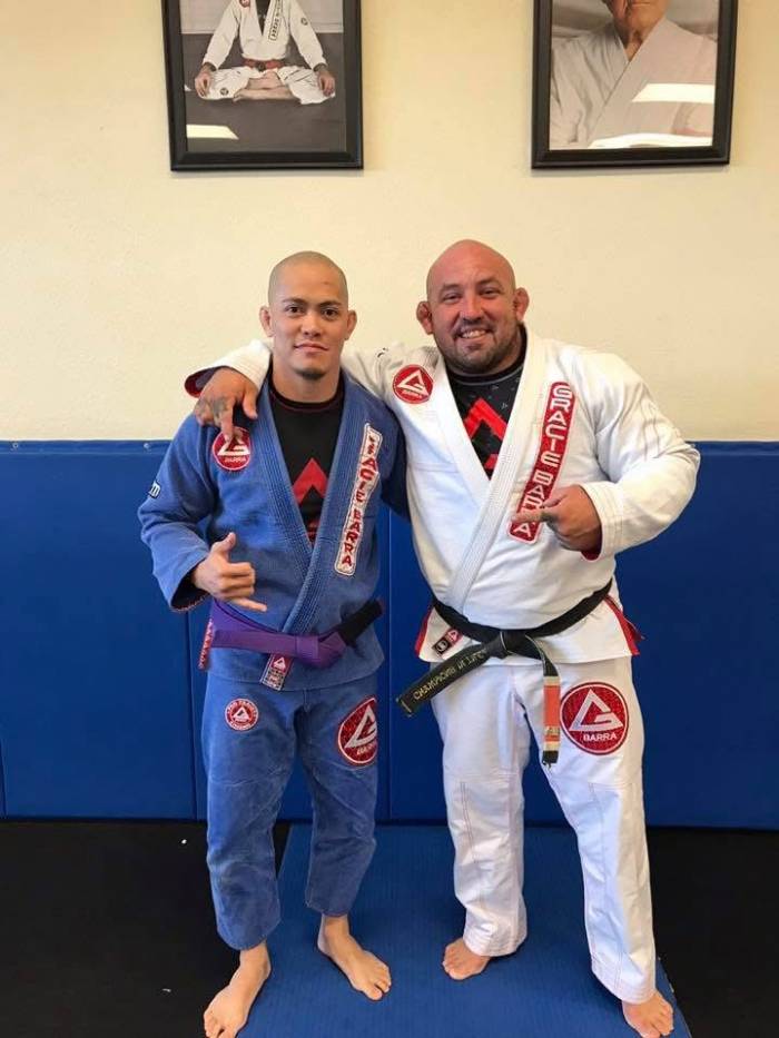 Purple belt · November 17, 2017 · Promoted by Prof. Orlando Sanchez