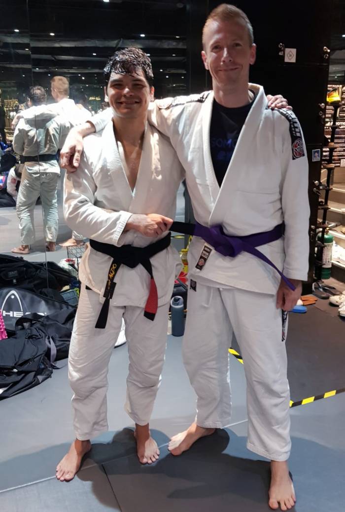 Purple belt · August 17, 2024 · Promoted by Ronaldo Francisco Vergel de Dios