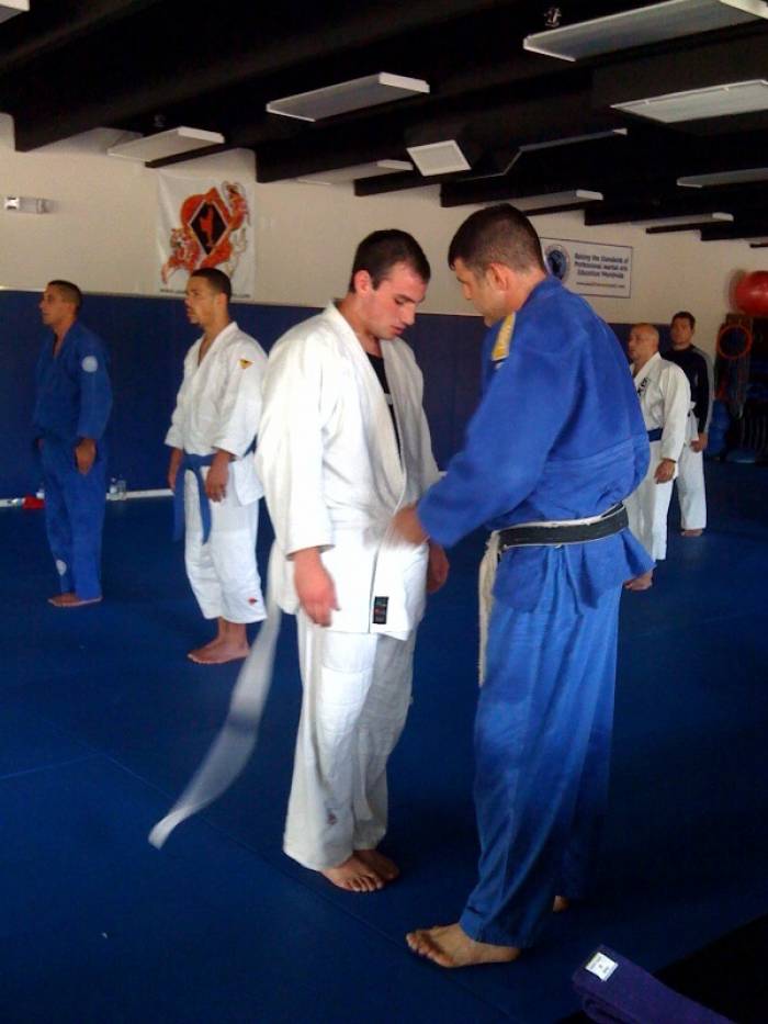 Blue belt · August 27, 2009 · Promoted by Gene Dunn