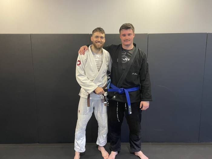 Blue belt · July 2, 2024 · Promoted by Conor Mortimer