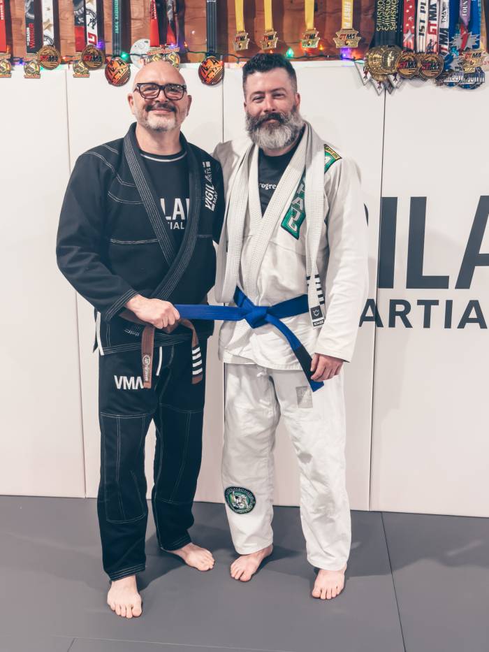 Blue belt · December 14, 2024 · Promoted by Wesley Reynolds