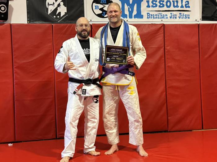 Purple belt · January 27, 2024 · Promoted by Bradley Lehuta