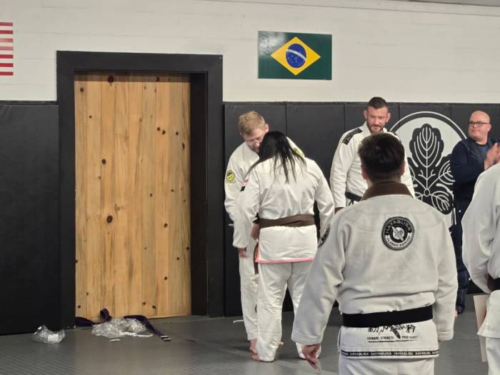 Brown belt · April 19, 2025 · Promoted by Jeffery Pierson