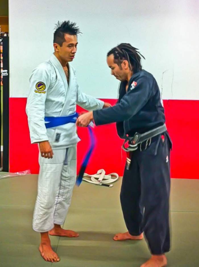 Blue belt · December 5, 2011 · Promoted by Omar salvosa