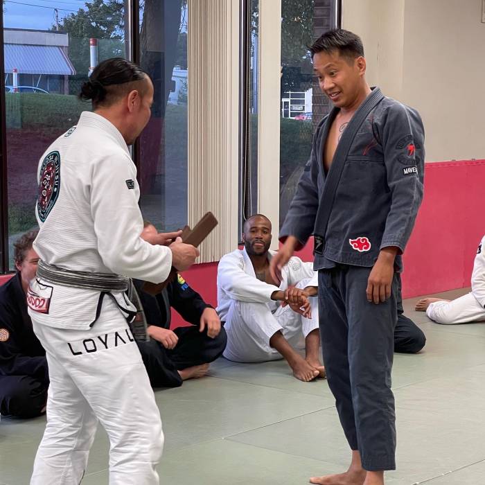 Brown belt · July 14, 2022 · Promoted by Omar Salvosa