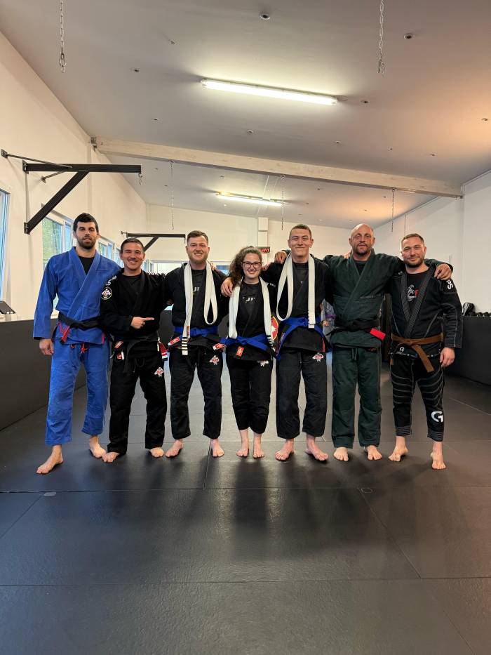 Blue belt · April 23, 2025 · Promoted by Julian Fazekas-Con
